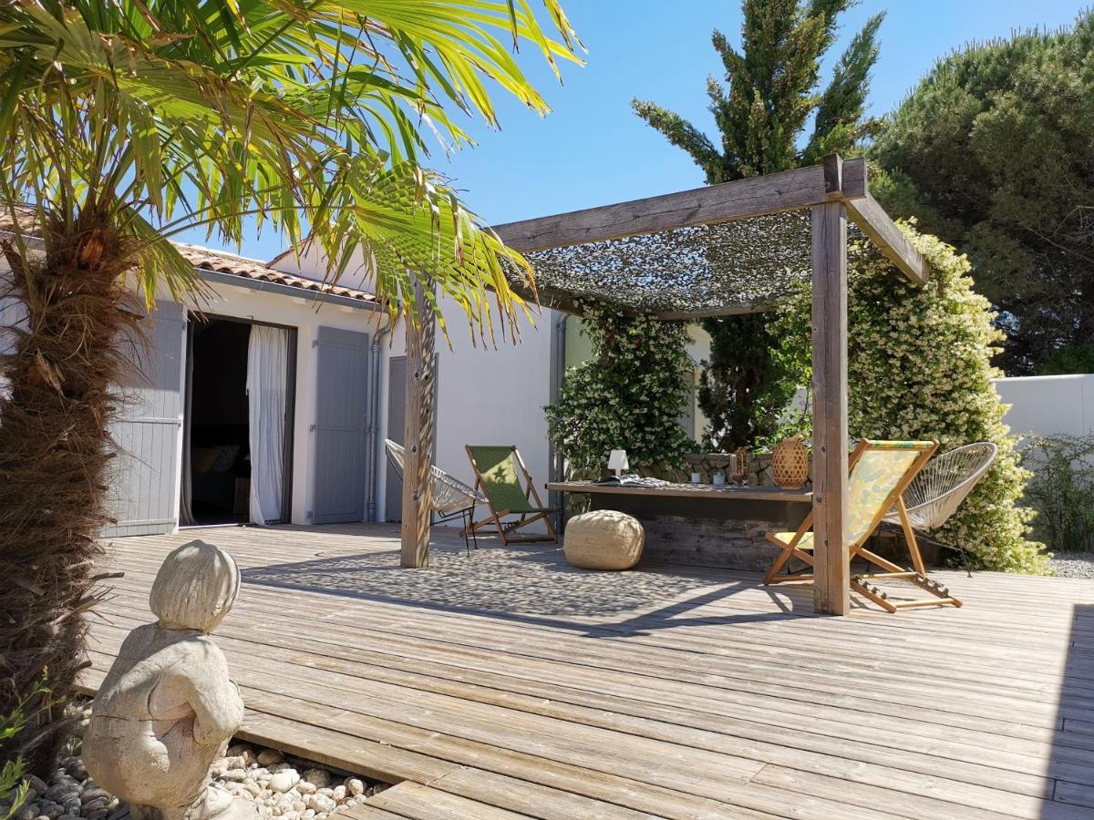 Le Bois-Plage-en-Ré Derriere La Plage : Suite, Patio Et Pergola מראה חיצוני תמונה