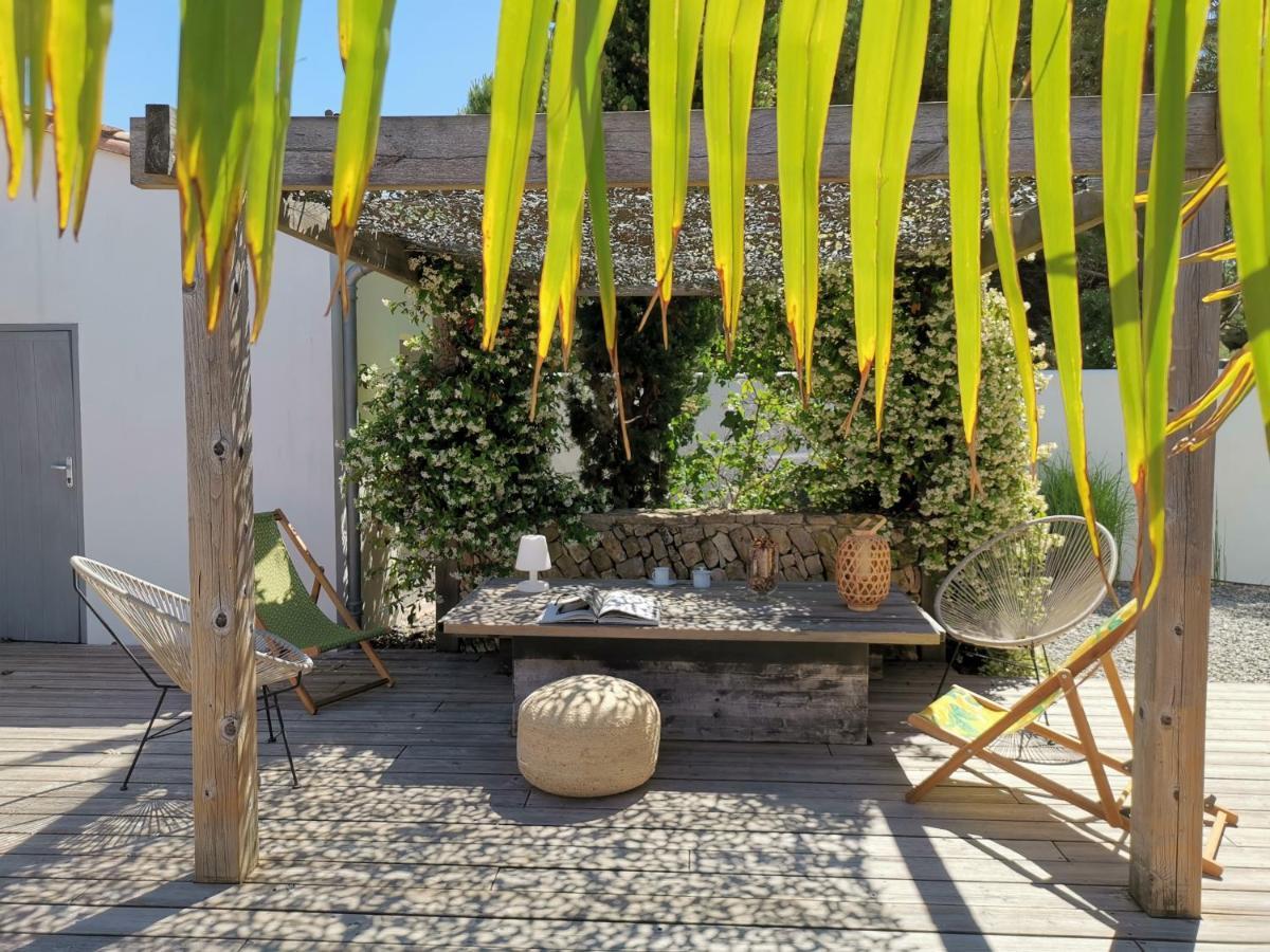 Le Bois-Plage-en-Ré Derriere La Plage : Suite, Patio Et Pergola מראה חיצוני תמונה